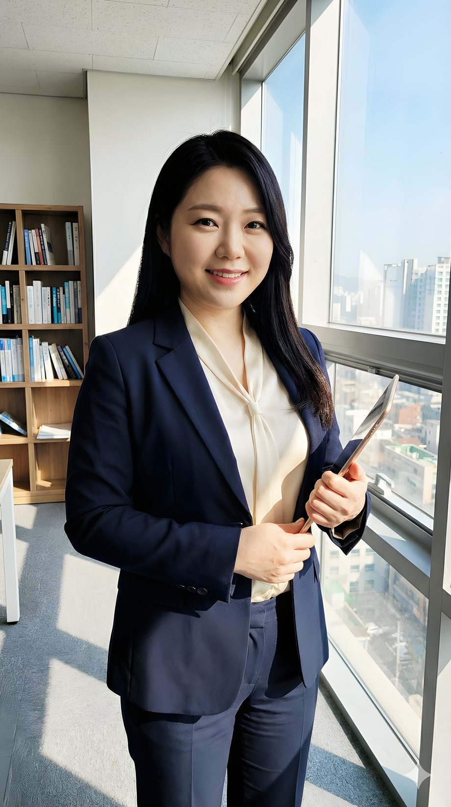 정리된 라이브러리를 사용하는 만족스러운 사용자